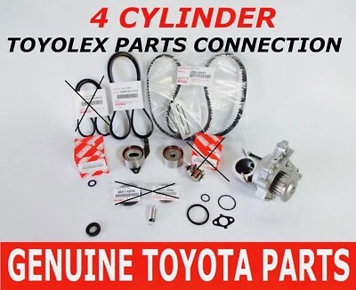 NEW TOYOTA COMPLETE OEM TIMING BELT KIT W/WATER PUMP 2.0 2.2 CAMRY RAV4 13 PCS - Image 1 of 3