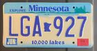 Washington 2007 License Plate # 431-VVX
