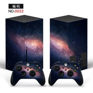Vinyl Starry Sky Sticker for Console Stars Xbox Series X Decal Galaxy Wrap Skin - Foto 1 di 21