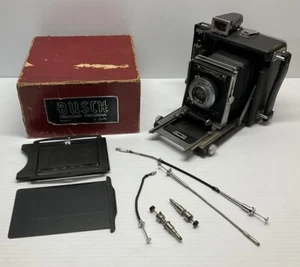 Vintage Busch Pressman Model C W Rare Original Box & Extra Accessories UNTESTED - Picture 1 of 21