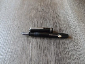 VINTAGE BLACK ESTERBROOK 2668 NIB  FOUNTAIN PEN - Picture 1 of 2