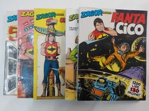 Zagor presenta Cico 1 a 5 Serie Completa Collezione Bonelli  COMPRO FUMETTI SHOP - Picture 1 of 9