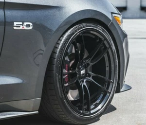 20 x 10 / 11 P51 FLOW FORGED SET Wheels - 2015+ Ford Mustang GT S550 S650 - Picture 1 of 12