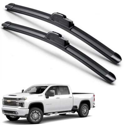 For 2020-2025 GMC Sierra 2500 3500HD Windshield Wiper Blade Hybrid Silicone - Image 1 of 4