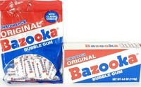 1960s TOPPS BAZOOKA JOE bubble gum pack cartoon-1 PIECE for US$ 14.00-BUY IT NOW