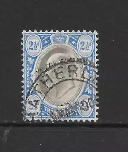 TRANSVAAL SCOTT 271 USED FINE - 1904 2.5p ULTRA & BLACK ISSUE - EDWARD VII - Picture 1 of 2