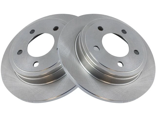 Juego de rotor de freno trasero TRQ para Dodge Intrepid 1993-2004 69WBWB Foto 1 de 1