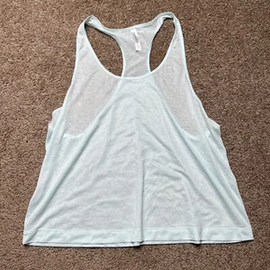 Athleta Womens Activewear Tank Top Racerback Workout Sleeveless Blue Size S - Picture 1 of 3