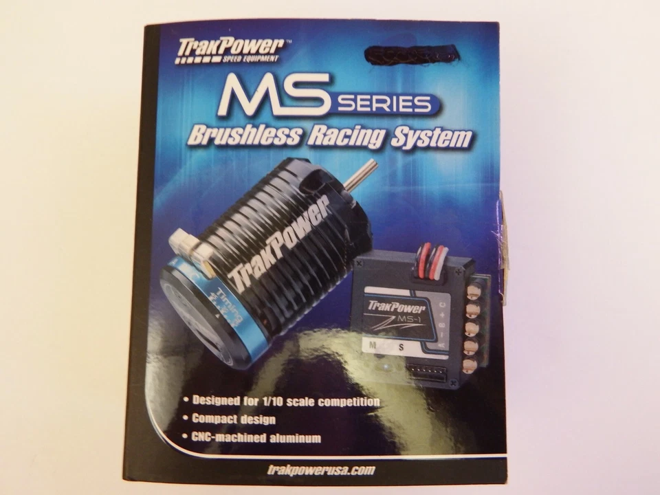 TRAKPOWER - MS SERIES BRUSHLESS RACING SYSTEM MOTOR - Model # TKPC6015 - Изображение 1 из 4