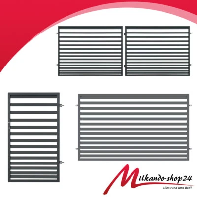 Zaun Zaunelemente Metallzaun Gartenzaun Zaunfeld Einfahrtstor Schmiedezaun Tor ! - Bild 1 von 2