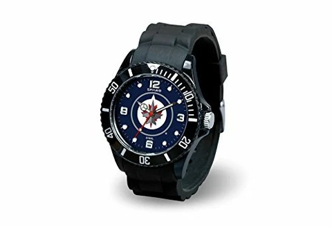 Sparo Spirit Black Men's Watch - NHL - Winnipeg Jets Cover