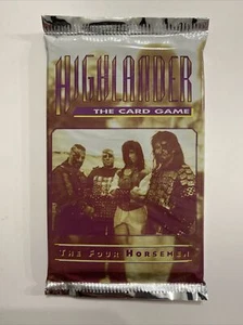 Highlander The Four Horsemen Limited Edition Booster Pack CCG TCGames New! - Picture 1 of 2
