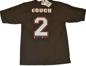 Tim Couch Shirt Jersey T-Shirt neu mit Etikett Vintage Deadstock Cleveland Browns 2-seitig DS - Bild 1 von 4