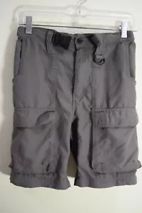 Boy Scout YOUTH M Uniform Official Green MICROFIBER Soft Shorts 28x8 J383 - Picture 1 of 11