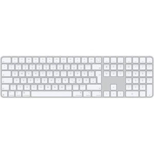 Apple Magic Keyboard Touch ID Tastatur Deutsch, weiß, MXK73D/A - Bild 1 von 3