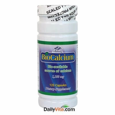 6 x BIO CALCIO L-Lactato Calcio Carbonato 120 COMPRIMIDOS Soluble en Agua BioCalcio Foto 1 de 3