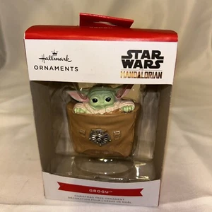 Hallmark Christbaumschmuck Mandalorian GROGU The Child BABY YODA 2022 NEU! - Bild 1 von 5