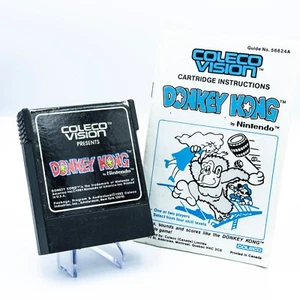 Donkey Kong ColecoVision | Cart & Manual | Tested & Working - Picture 1 of 4