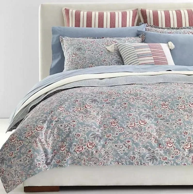 LAUREN RALPH LAUREN Maddie Floral Reversible 3 piezas Juego de edredón King $420 Foto 1 de 4