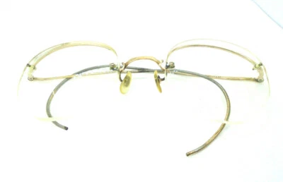 Monturas de gafas de metal ArtCraft USA 150 vintage de medio borde Foto 1 de 4