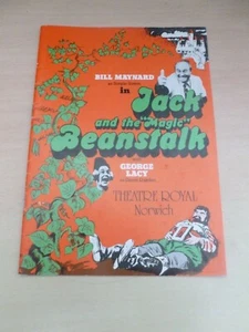 Bill Maynard George Lacy The Patton Brothers Norwich Pantomime Programme 1977 - Picture 1 of 3