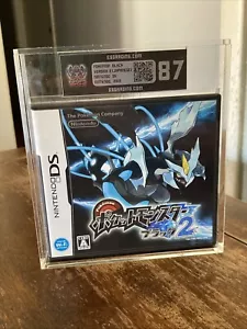Pokémon Black Version 2 Nintendo DS, 2012 Video Game Graded 87 ESG Graded Japan - Picture 1 of 5