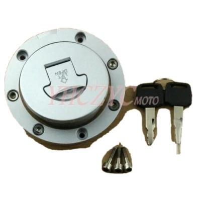 Fuel Gas Tank Cap Cover Keys for Honda CBR250 MC19 22 88-94 CBR400 NC23 29 86-94 - Image 1 of 4