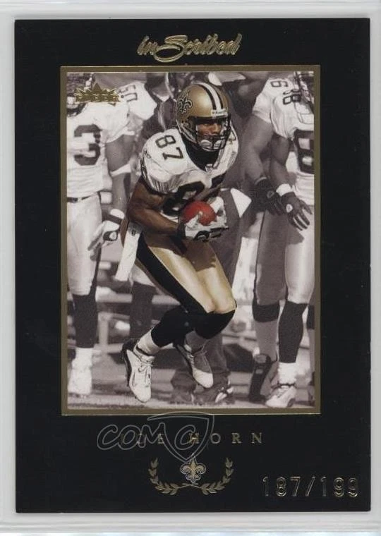 2004 Fleer inScribed Black Border Gold /199 Joe Horn #61 - Image 1 of 2