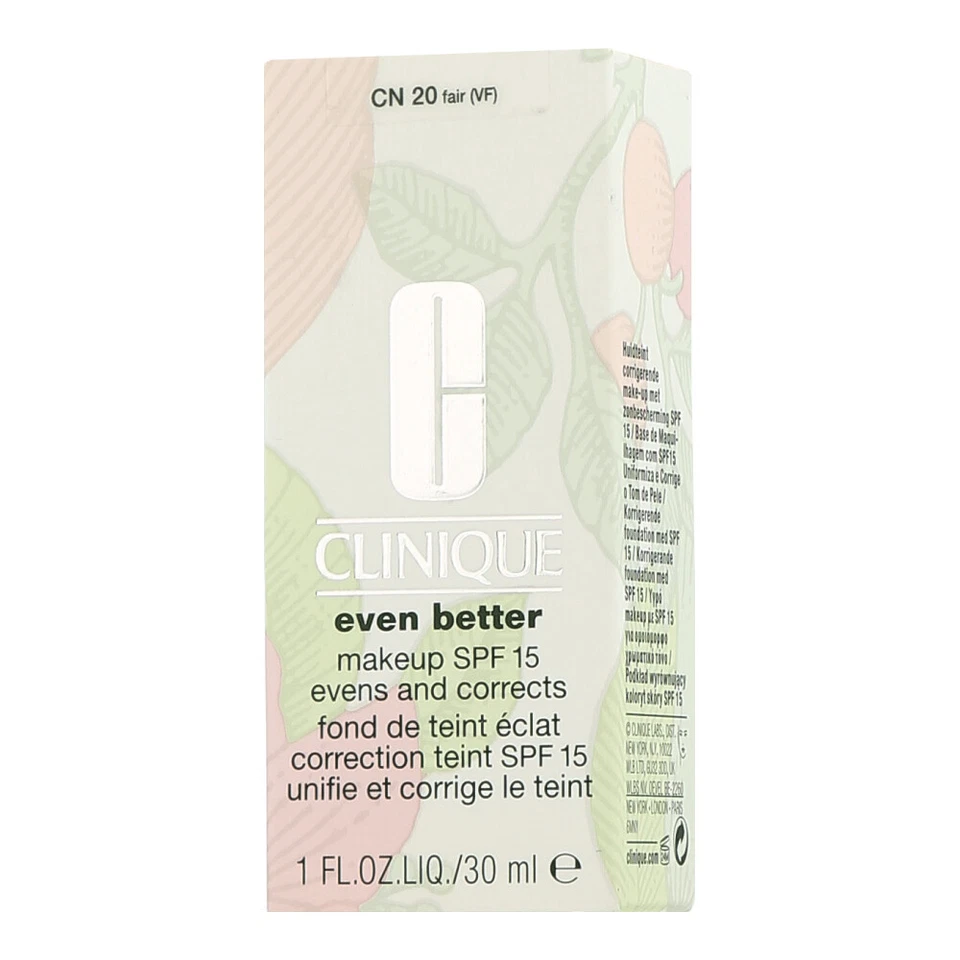 Clinique Even Better Makeup Evens and Corrects SPF 15 - CN 20 Fair 30ml - Bild 1 von 1