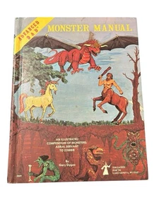 Advanced Dungeons & Dragons Monster Manual (1979 4ème édition par Gary Gygax) - Photo 1/3