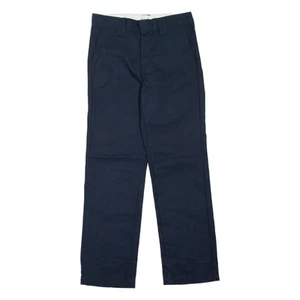 DICKIES Workwear Boys Trousers Blue Regular Straight W25 L25 - Picture 1 of 6