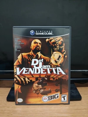Def Jam: Vendetta For Nintendo GameCube. (BLACK LABEL, COMPLETE IN BOX, & 2003) - Image 1 of 4
