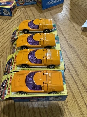 老式 1971 年莱斯尼火柴盒超快 #66 马自达 RX 500 带原装盒英格兰 — 第 1/4 张图片