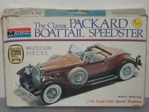 Monogram 1/24 Scale 1930 Packard Boattail Speedster - Bild 1 von 1