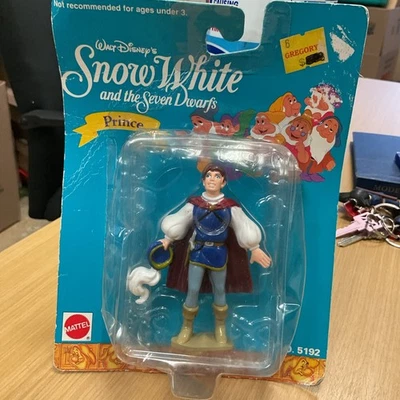 Boneco Vintage (Mattel) Disney "BRANCA DE NEVE E OS SETE ANÕES" (PRÍNCIPE), NOVO! - Imagem 1 de 3