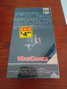 Reseal Rental Orig Factory Plastic, CC Vs Red Hifi Triangle, Wargames VHS 1984 - Picture 1 of 10