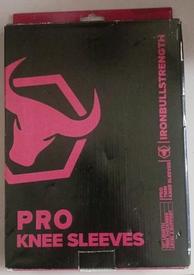Ironbullstrength Pro Knee Sleeves Xl. Level 2 Support Bull Riding. - Image 1 of 2