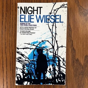 NIGHT by Elie Wiesel 1982 Vintage Bantam Paperback - Imagen 1 de 3