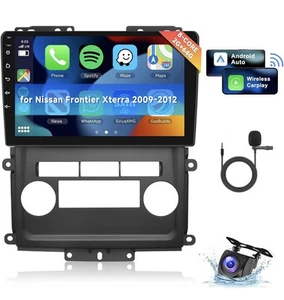 Android 12 9" Car Stereo Radio for 2009-12 Nissan Frontier Xterra GPS,Bluetooth. - Picture 1 of 7