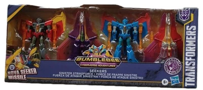Transformers Bumblebee Cyberverse Adventures Seekers Sinister Strike Force 4-pck - Image 1 of 4