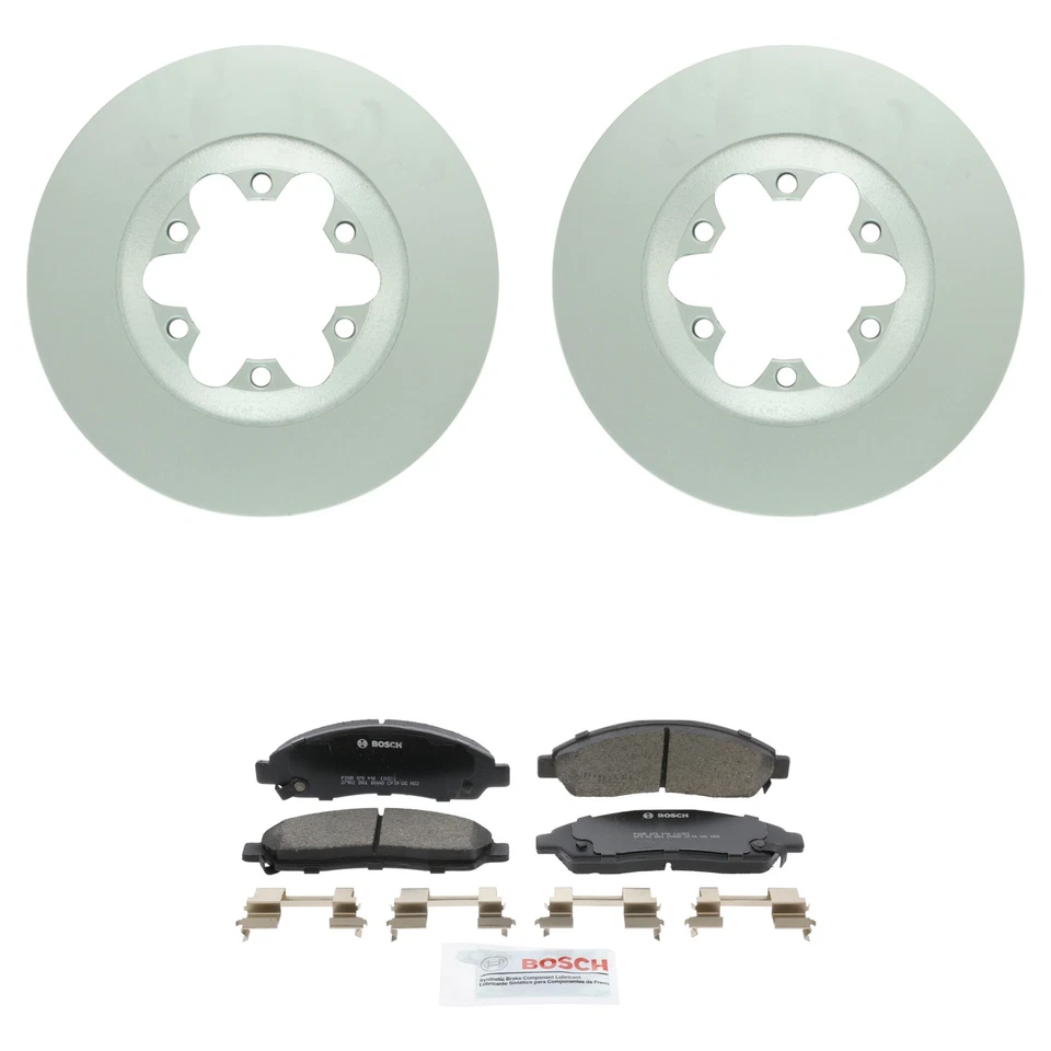 博世碟刹转子套件适用于雪佛兰 Colorado Canyon i-290 i-370 GMC Canyon — 第 1/1 张图片