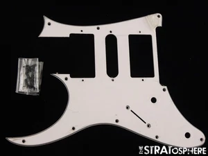 LEFTY Ibanez JEMJR Steve Vai Signature, HSH PICKGUARD, Humbucker Parchment. - Picture 1 of 2