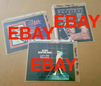 3 slicks de anúncios originais vintage anos 70/80 Ivia Newton-John - Imagem 1 de 2