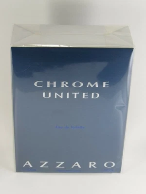 Одеколон для мужчин Chrome United от Azzaro 3,4 унции туалетная вода новый в коробке - Изображение 1 из 4