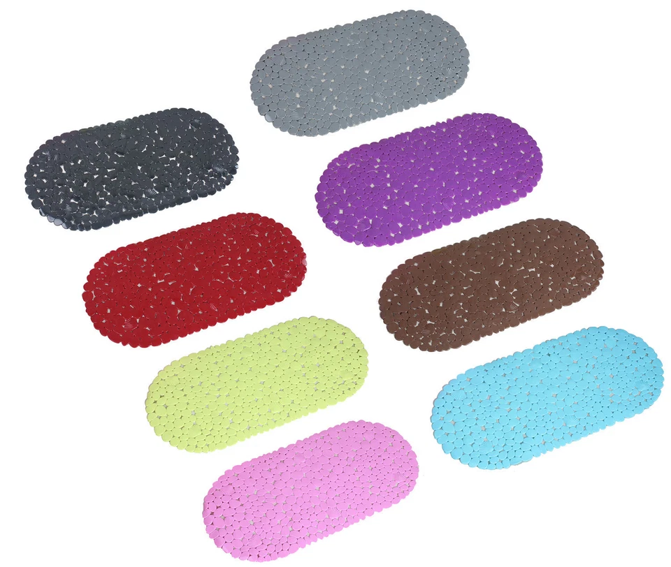 Badewanneneinlage Duscheinlage  Badmatte Muschel Stein  Duschvorleger  35X70 cm - Bild 1 von 1