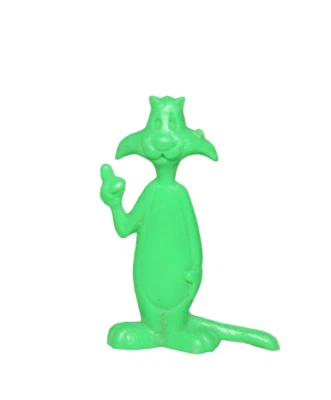 FIGURA MEXICANA PREMIUM CEREALES Sylvester GREEN LOONEY TUNES TINYKINS AÑOS 70 Foto 1 de 3