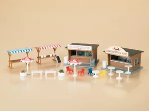 11352 Auhagen HO Chioschi, ristori e accessori vari come da foto scala 1:87 - Foto 1 di 2