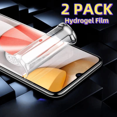 2 x Protector de pantalla de hidrogel HD TPU transparente para varios teléfonos móviles BlackBerry Foto 1 de 4