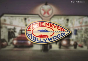 Eddie Meyer Hot Rod Water Slide Decal Hollywood Racing Speed Shop Intake Heads - Bild 1 von 1