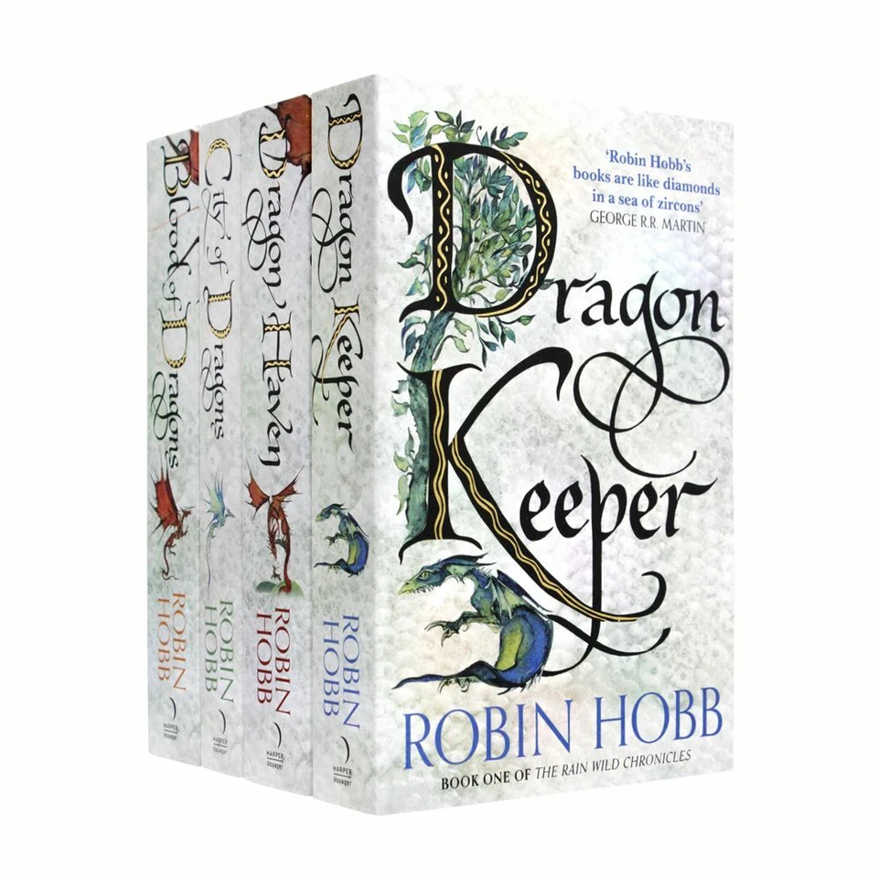 Robin Hobb Trilogy 4 Books Set The Rain Wild Chronicles Collection | Robin Hobb